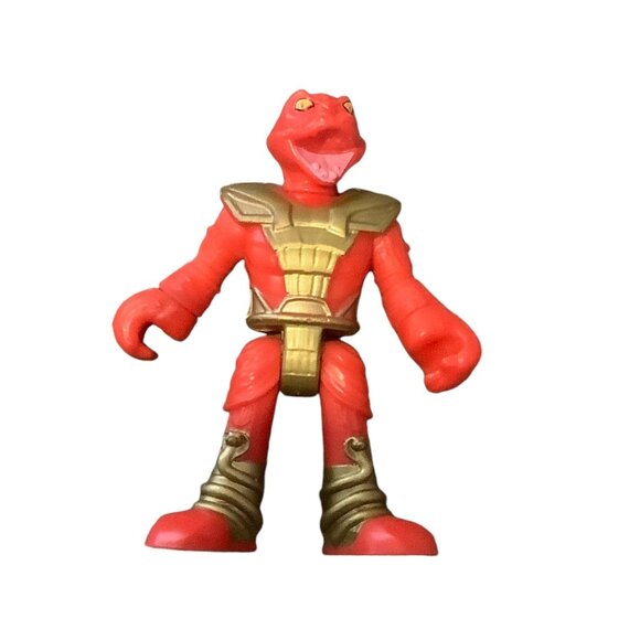 Fisher-Price Imaginext Serpent Strike Pyramid Red Serpent Guard 3" Snake Man - Picture 1 of 4